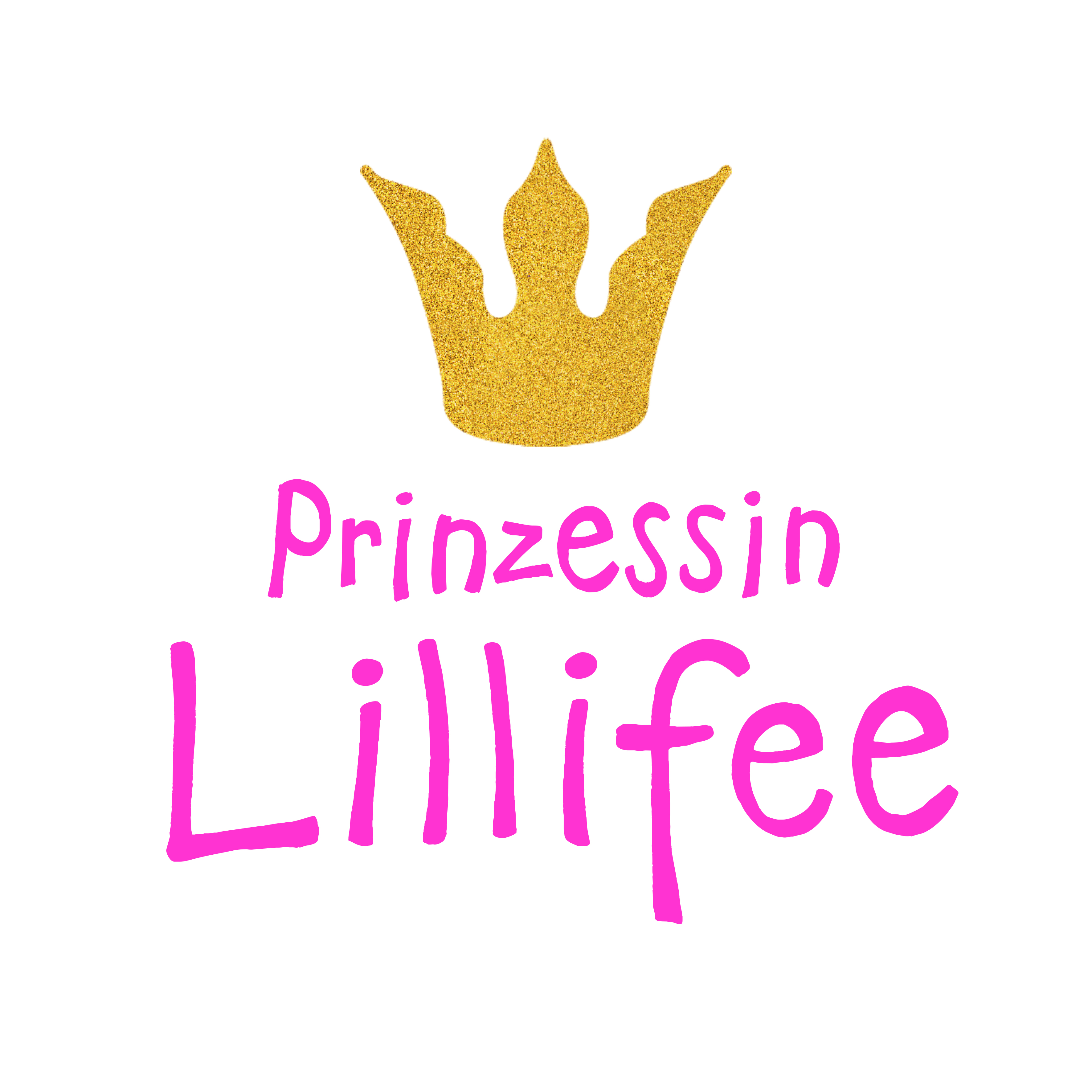 Puppenkleid "Prinzessin Lillifee" mit Glitzerkrone und Augenmaske, 3-teilig, Gr. 28-35 cm