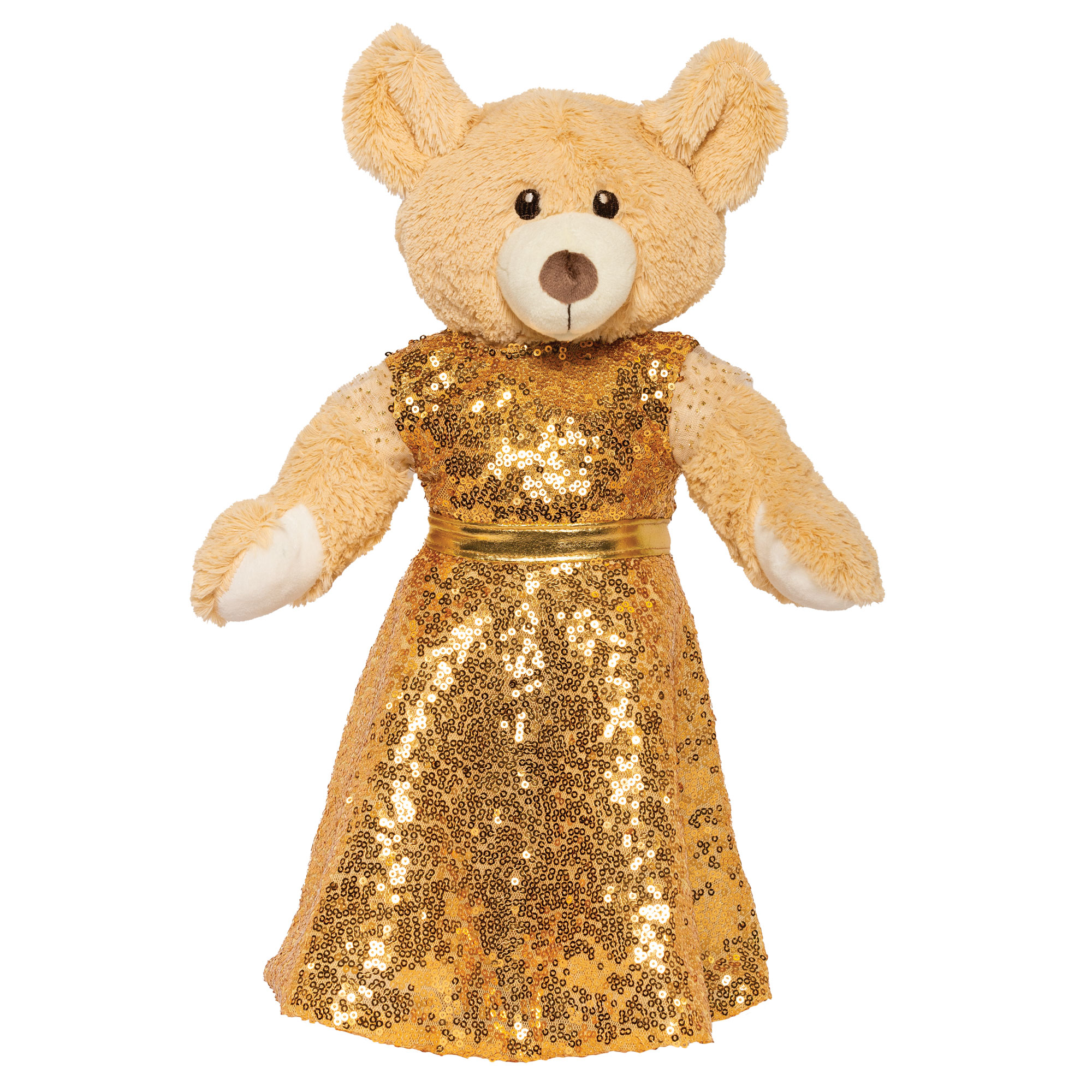 Kleid "Goldstar", Gr. 28-35 cm