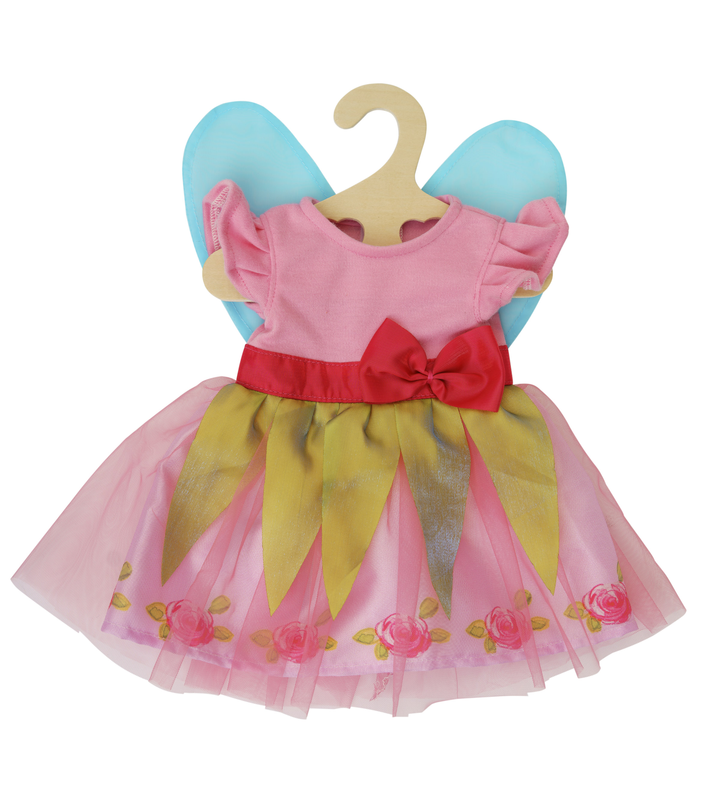 Puppenkleid "Prinzessin Lillifee" mit pinker Schleife, Gr. 28-35 cm