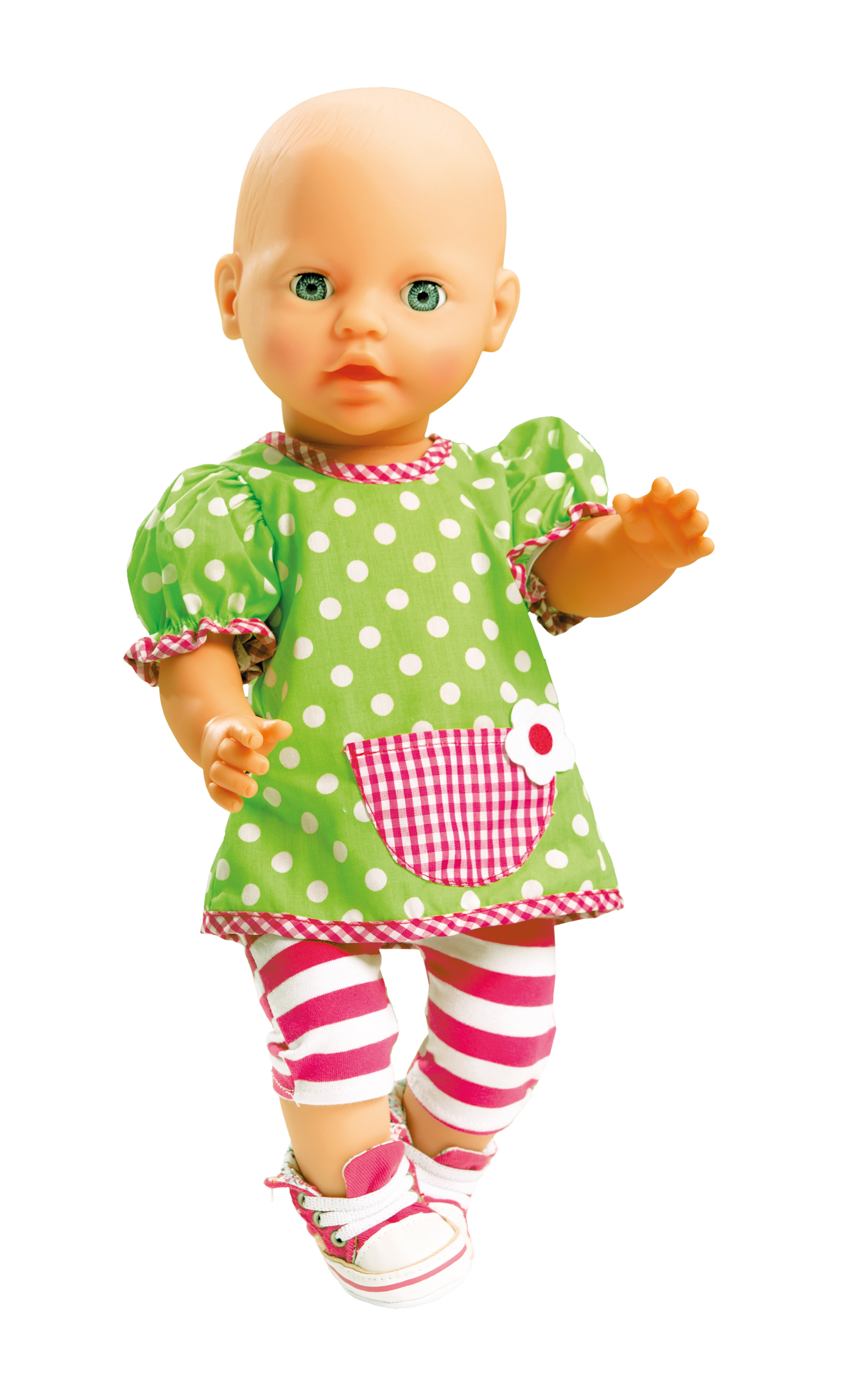 9255 Nr Heless Puppen Kleidung Hängerchen mit Leggins für 20 bis 22 cm Puppen 